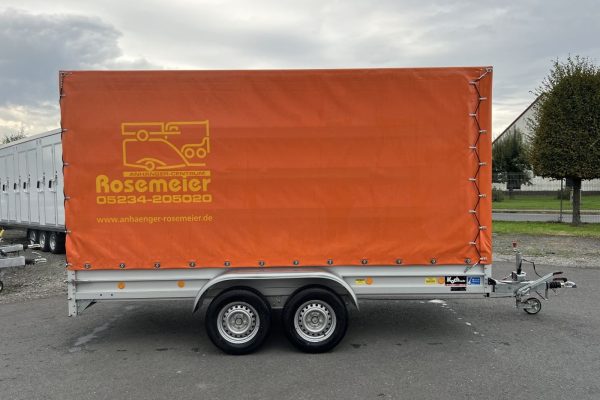 KOCH 150.400.26 Plane Kastenanhänger gebremst