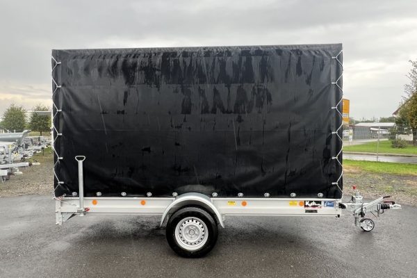 KOCH 8.15 Plane Kastenanhänger gebremst