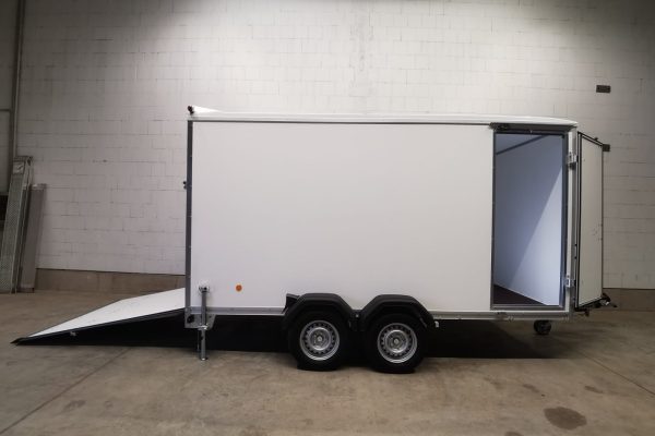 Böckmann KT 4018/27 H Rampe+Tür+Stützen Kofferanhänger