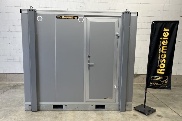 Meier Kranbarer Container, Bad Bad- und Duschanhänger